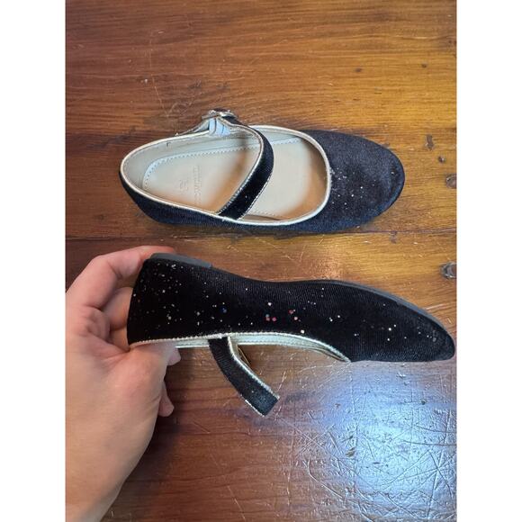 J. Crew Girls' velvet-strap flats Girls Size 10 - Picture 9 of 11